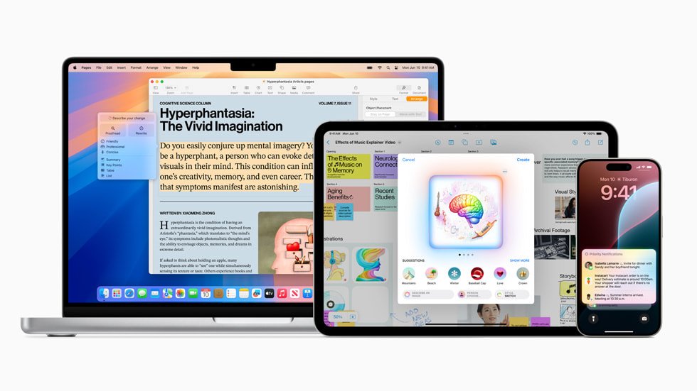 Introducing Apple Intelligence: Revolutionizing Personal Technology with Generative Models