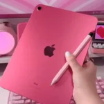 Pink iPad