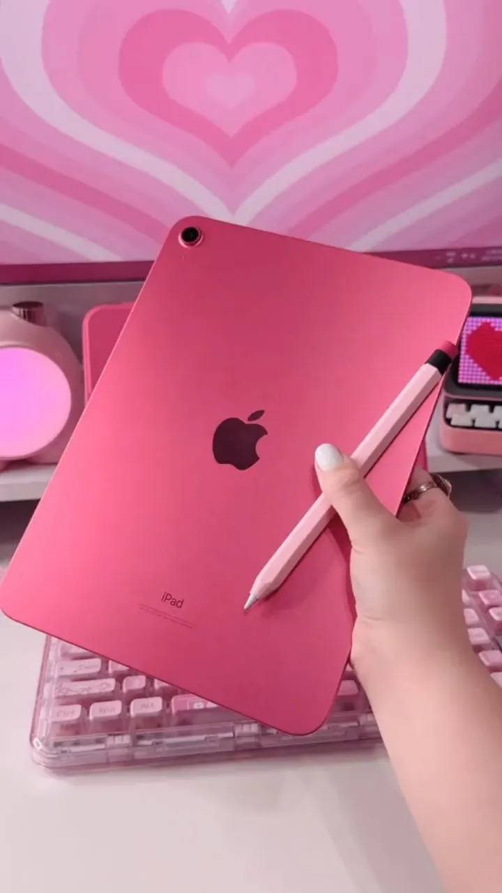 Pink iPad